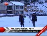 Rize'de Heliski Keyfi