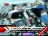Yurtdışındaki Suriyelilerden Eylem