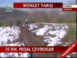 35 Km Pedal Çevirdiler