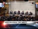 Davutoğlu'nda One Minute online video izle