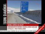 Erdzurum'da karla mücadele