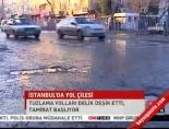 İstanbul'da yol çilesi