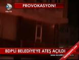 Bdp'li Belediyeye Ateş Açıldı