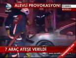 7 Araç Ateşe Verildi