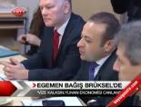 bruksel - Egemen Bağış Bürüksel'de Videosu