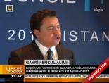 ali babacan - Yabancıların gayrimenkul alımı Videosu