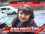 kadina siddet - 30 bıçak darbesiyle öldürüldü Videosu