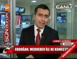 medvedev - Erdoğan, Medvedev ile görüştü Videosu