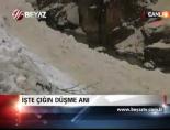 İşte çığın düşme anı