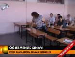 Öğretmenlik sınavı