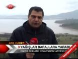 Yağışlar barajlara yaradı