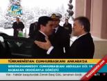 Türkmenistan Cumhurbaşkanı Ankara'da online video izle