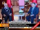 Cumhurbaşkanı Tunus'ta