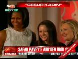 michelle obama - Şafak Pavey'e ABD'den ödül geldi Videosu