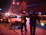 zincirleme kaza - Kayseride Zincirleme Trafik Kazası: 7 Yaralı Videosu