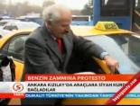 kizilay - Benzin zammına protesto Videosu