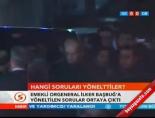 ilker basbug - Emekli Orgeneral İlker Başbuğ'a yöneltilen sorular ortaya çıtkı Videosu