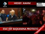 imf - Eski İmf Başkanına Protesto Videosu