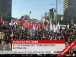 muhalif eylem - Rusya'da Putin'e protesto gösterisi Videosu
