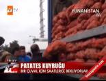 ekonomik kriz - Atina'da patates kuyruğu Videosu
