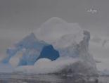 antarktika - Buzdağı çöktü turistler fena korktu Videosu