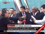 kofi annan - Kofi Annan Ankara'da Videosu