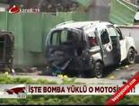 sutluce - İşte bomba yüklü o motosiklet! Videosu