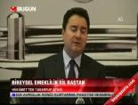 ali babacan - Bireysel Emeklilik Sil Baştan Videosu