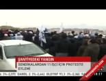 Şantiyedeki yangın