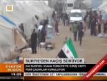 idlib - Suriye'den kaçış sürüyor Videosu