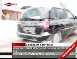 Ankara'da Kar Yağışı