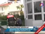 'Huzurevinde Dövdüler'