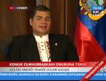 ekvador - Konuk Cumhurbaşkanı Ankarada. Videosu