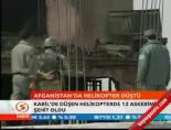 kabil - Afganistan'da Helikopter Düştü Videosu