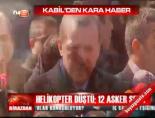 kabil - Helikopter düştü: 12 asker şehit Videosu