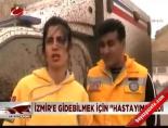 paletli ambulans - İzmir'e gidebilmek için ''Hastayım'' dedi Videosu