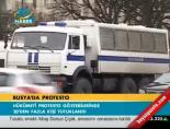 Rusya'da protesto