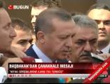 Başbakan'dan Çanakkale mesajı