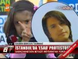 turk bayragi - İstanbul'da 'Esad' protestosu Videosu