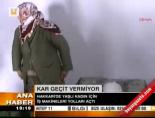 Kar geçit vermiyor