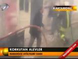 Marangoz atölyeleri yandı