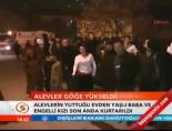 Alevler göğe yükseldi