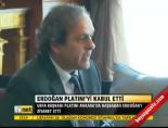 Erdoğan, Platini'yi kabul etti online video izle
