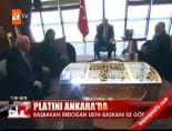 yildirim demiroren - Platini Ankara'da Videosu