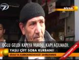 Yaşlı çift soba kurbanı