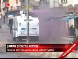 izinsiz gosteri - Şırnak Cizre'de olaylı Nevruz Videosu