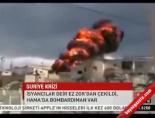 Suriye'de bombardıman sürüyor online video izle