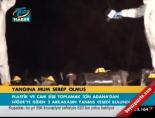 Yangına mum sebep olmuş