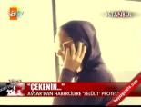 hulya avsar - Avşar'dan olay protesto! Videosu