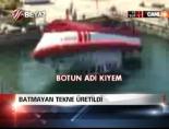 Batmayan Tekne Üretildi